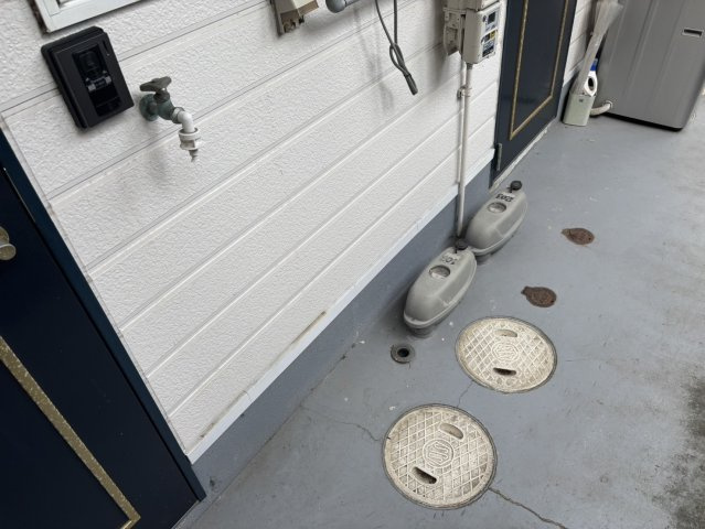 筑紫野市二日市北１丁目のアパートのその他共用部分|洗濯機置き場