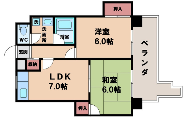 【間取り】 | パールタウン鶴ケ丘
