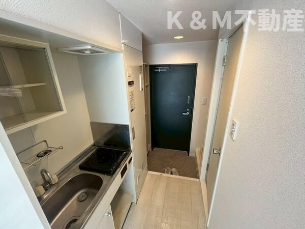 クレセントコート柏の玄関|ゆったりとした玄関です