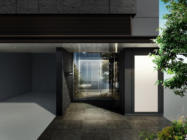 プラウドフラット虎ノ門のエントランス|ゆとりのあるエントランスです