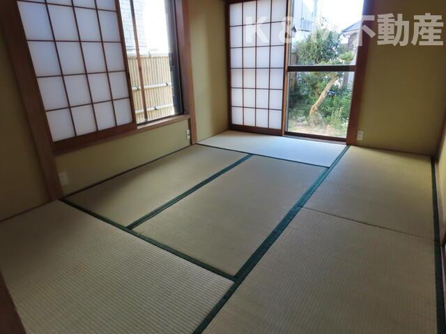 柏市戸建ての寝室|ゆとりの広さです