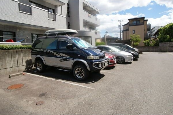 ビラ・デ・シーマの駐車場