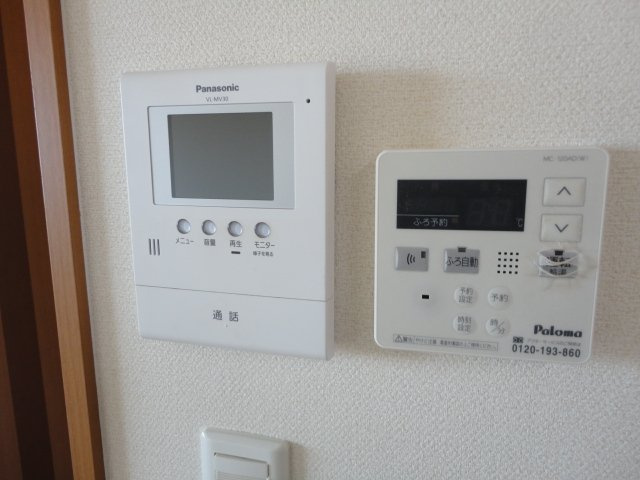 シャンピアのセキュリティ|カメラ付インターホン（イメージ）