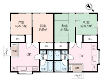 満室稼働中。年間賃料収入1,020,000円。敷地内、前面道路への車両の進入はできません。