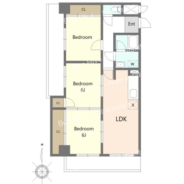 薬師寺ビルヂングの間取り