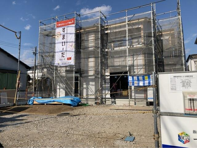 リーブルガーデン宇都宮市鶴田町第23　新築一戸建ての外観|建築中です。