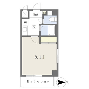 Rosa Candoreの間取り