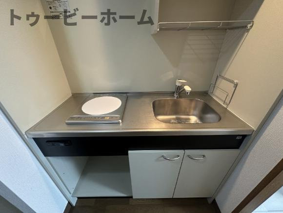 ドミトリー三笠のキッチン|きれいなキッチンです