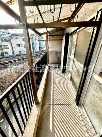 新喜多２丁目一戸建のバルコニー