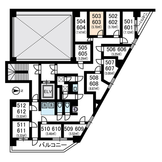 【間取り】 | 日興池袋ビル（旧トウセン池袋ビル）