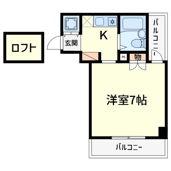 【間取り】 | アップルハイツ富田