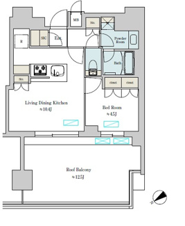 【間取り】 | Ｂｒｉｌｌｉａ　ｉｓｔ　大井町