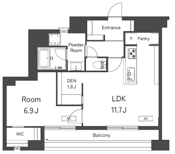 Grace蔵前の間取り