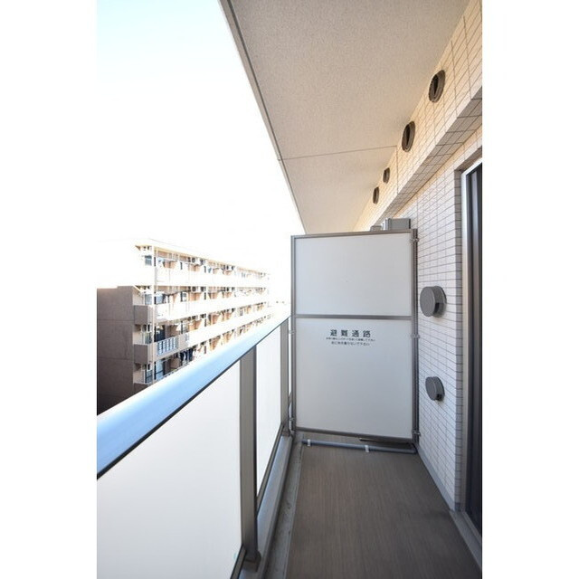 Court Blancheのバルコニー