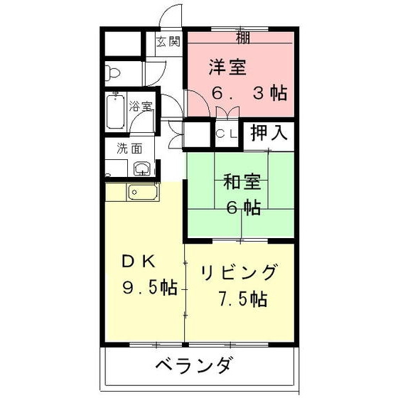 ラ・ミノールの間取り