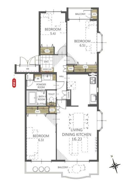 港南台プリンスハイツ５号館