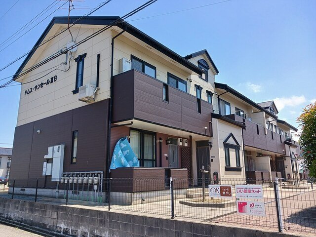 ドムスサンセールⅢＢの外観|落ち着いた雰囲気の外観です