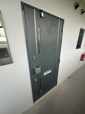 オアシス上豊田の玄関