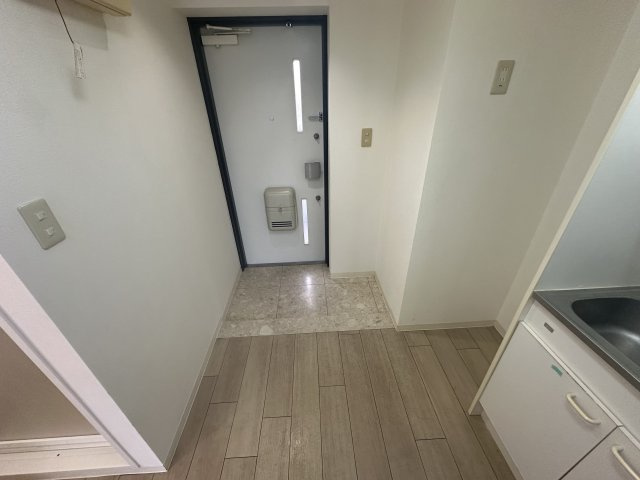 オアシス上豊田の玄関