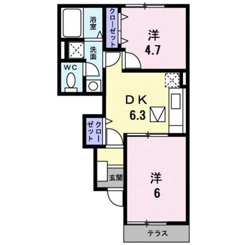 【間取り】 | すいふようＣ