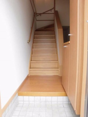 プレミール　Ｂの玄関