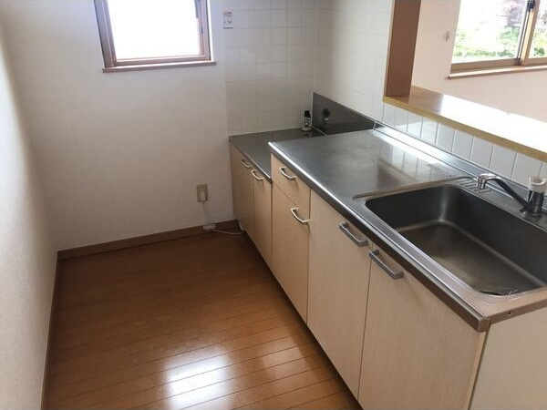 水沢ステーションアベニューG棟のキッチン