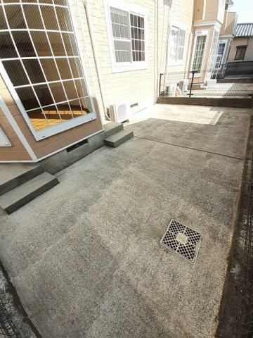 パークハイツ通町の庭