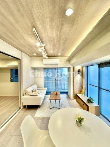 ヴィラロイヤル両国の居間・リビング|リビングダイニング