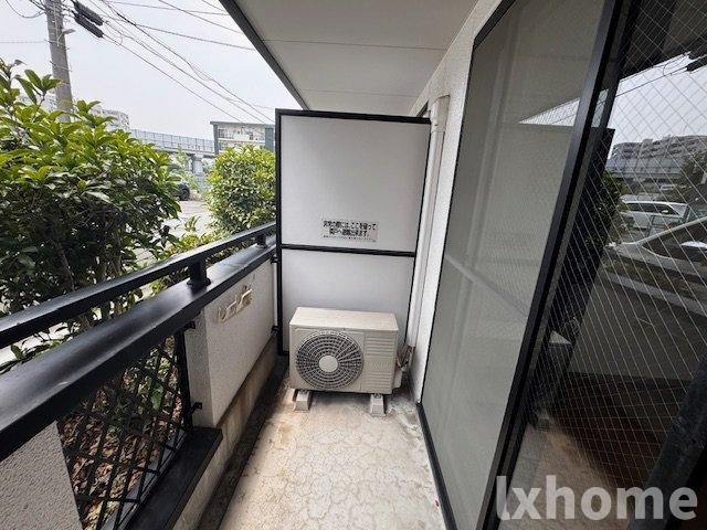 ヴィ・ラージュ吉田のバルコニー|バルコニー付きです