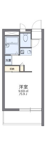 レオパレスＪＹＯＹＡＭＡの間取り