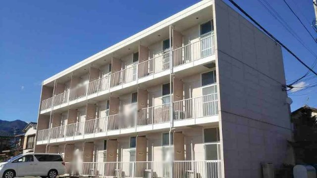 レオパレスｆｌｏｒａの外観|外はこのようになっています