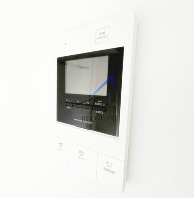 レアライズ新丸子Ⅱのセキュリティ|モニター付きインターホンです。