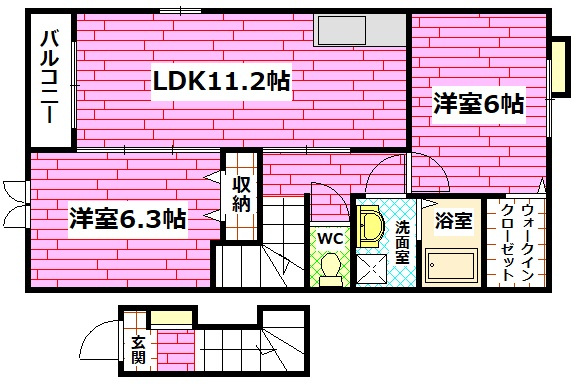 Kreis Aの間取り