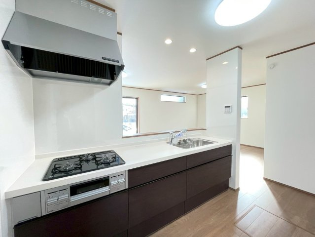 葛飾区東水元５丁目　新築戸建て　A号棟のキッチン|2026年2月13日撮影