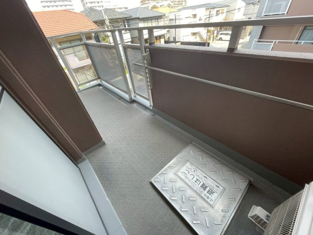 アルディア伊勢のバルコニー
