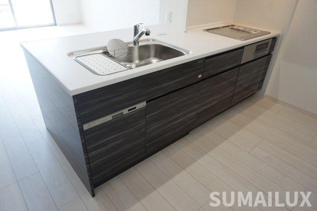 ニューガイア水前寺のキッチン