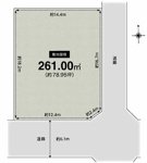 高槻市安岡寺町5丁目　売土地の画像