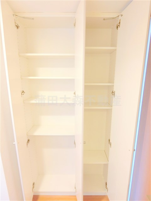 JOYCE COURTジョイスコートの収納|廊下　トイレ前の収納