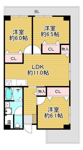 【間取り】の画像
