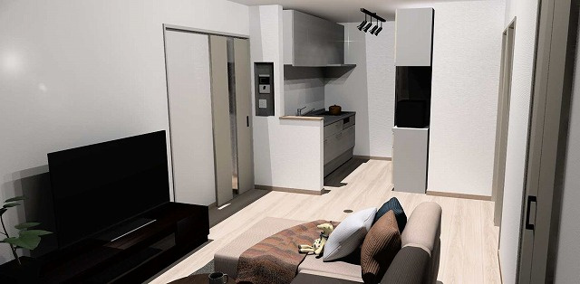 【居間・リビング】の画像