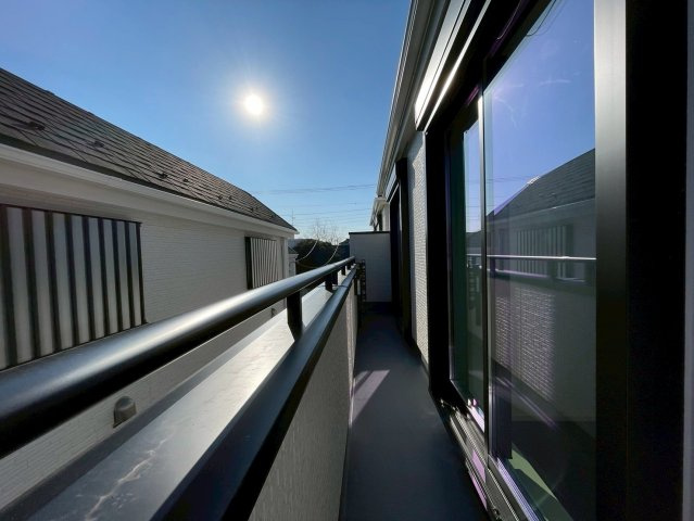 葛飾区東水元５丁目　新築戸建て　C号棟のバルコニー|2026年2月13日撮影