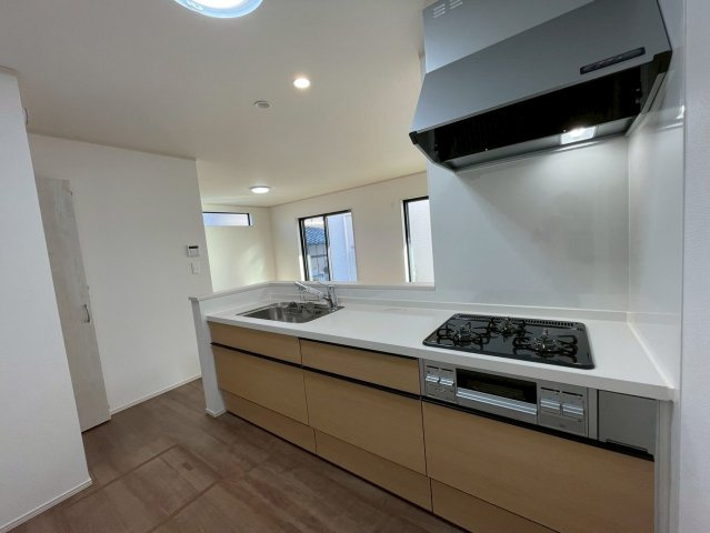 葛飾区東水元５丁目　新築戸建て　C号棟のキッチン|2026年2月13日撮影