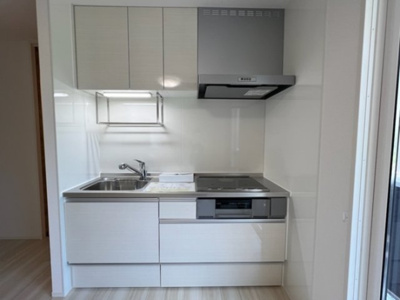 【キッチン】 | パーパス | ＩＨ・蛇口一体型浄水器付きキッチン（上部収納棚）