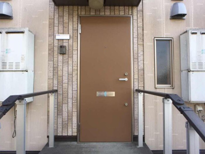 【玄関】 | キューブタウン長田 Ｃ | 玄関前