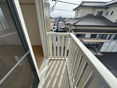 【バルコニー】 | ロゼット Ｂ | 2階バルコニー