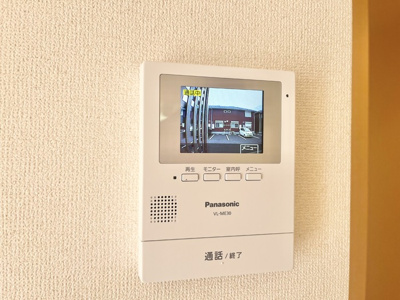 【設備】 | プロムナードさくら Ｄ | モニター付きインターホン