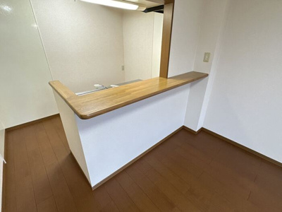 【キッチン】 | ウィルモア真岡 Ｂ | キッチンカウンター