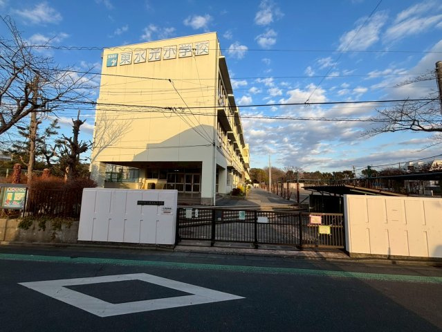 葛飾区東水元５丁目　新築戸建て　F号棟の周辺|葛飾区立東水元小学校　徒歩６分