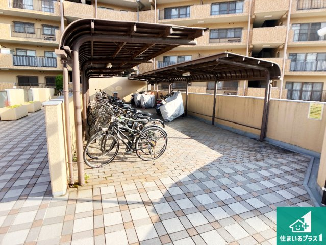 ダイアパレス名谷の駐輪場|共用部（駐輪場）