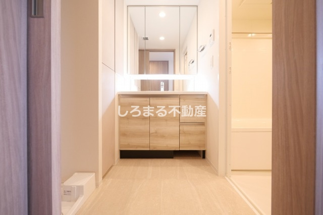 コンフォリア・リヴ本町WESTQの洗面所